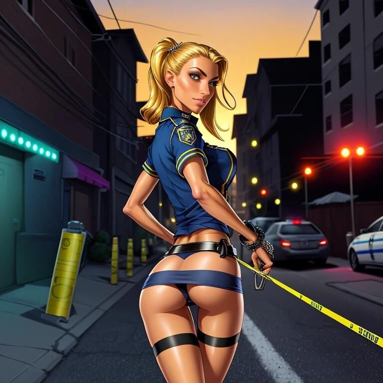 AI Generated - ACAB - All Cops Are Bimbos