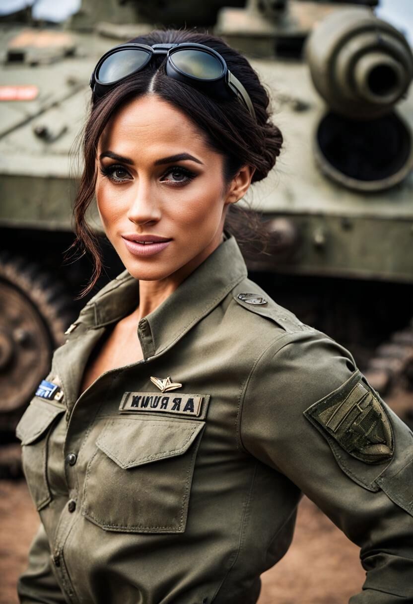 Meghan Markle - Chica sexy del ejército