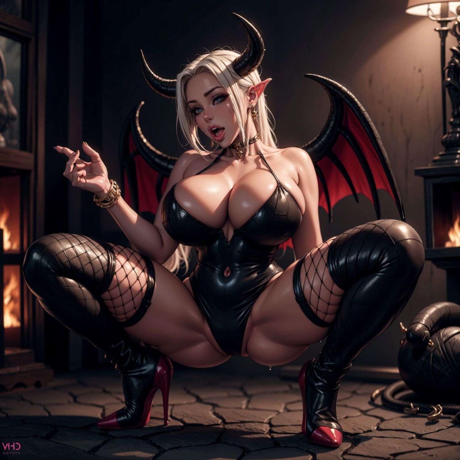 My busty succubus