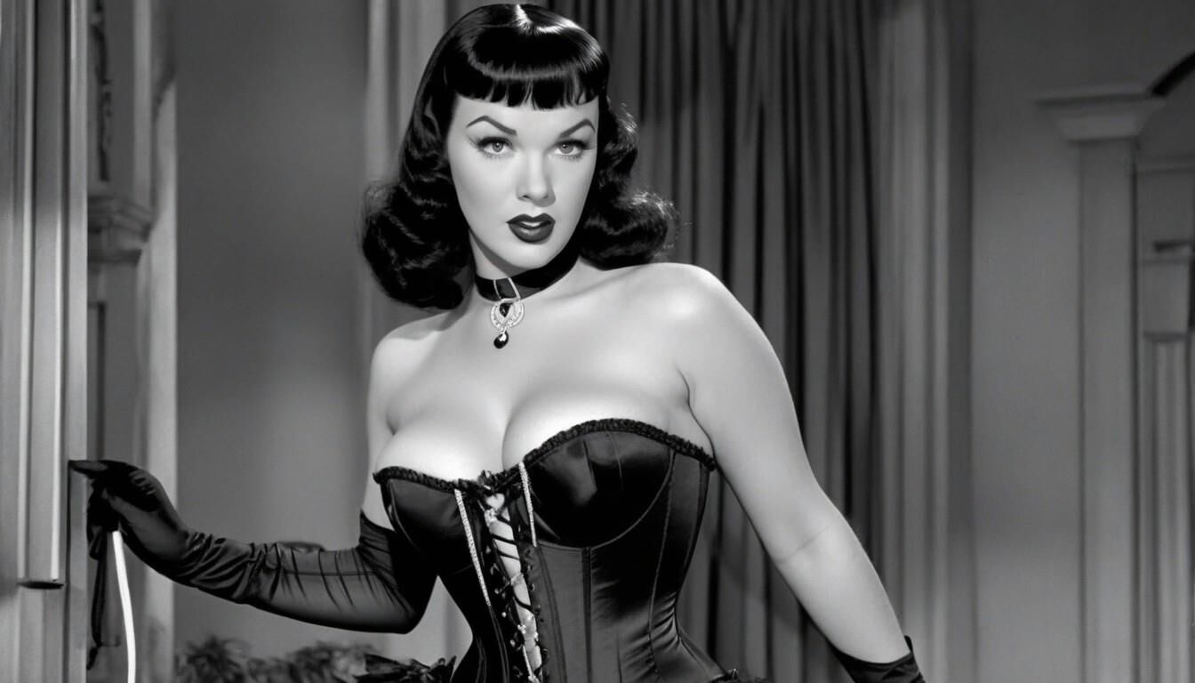 Betty Page in Corsets - AI