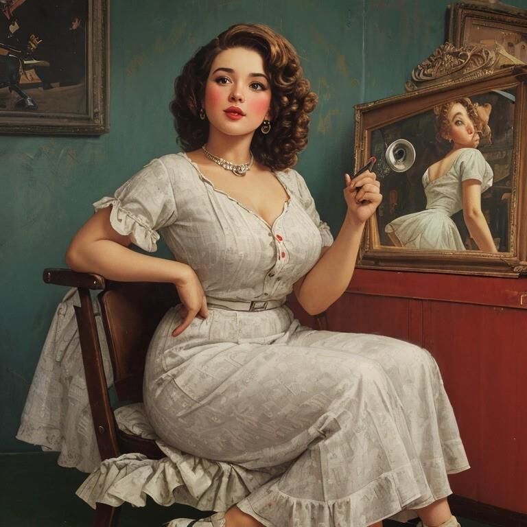 AI - Normal Rockwell's Naughty Paintings