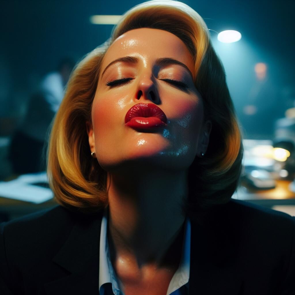 Gillian Anderson - não é meu trabalho