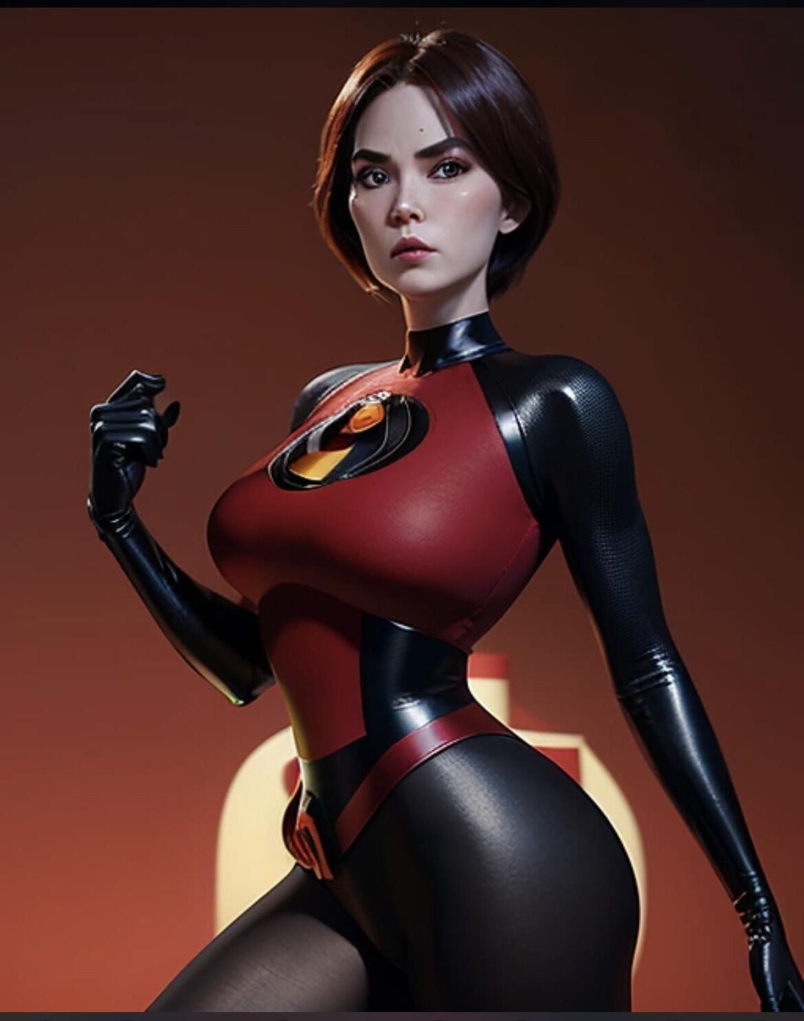 私のAI作品、Elastigirl