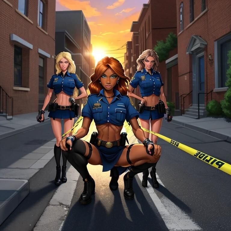 AI Generated - ACAB - All Cops Are Bimbos