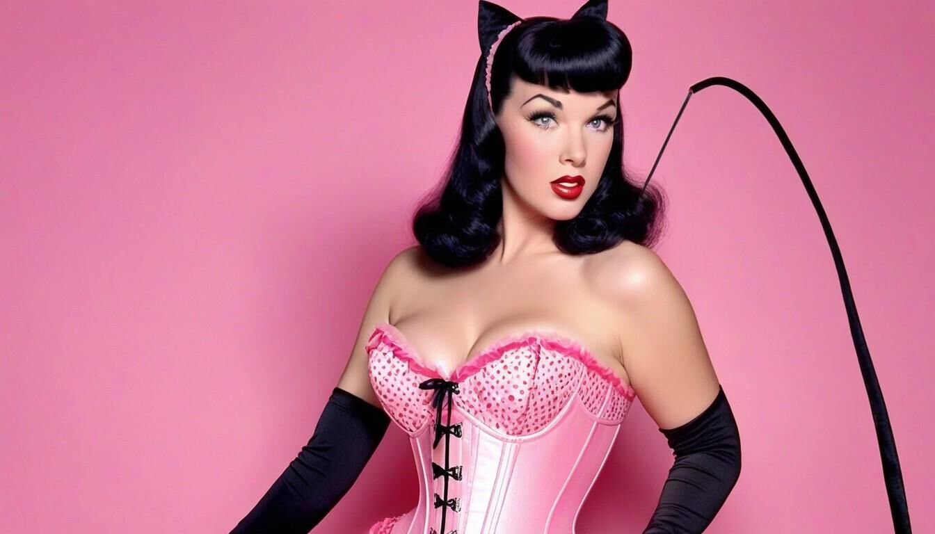 Betty Page in Corsets - AI