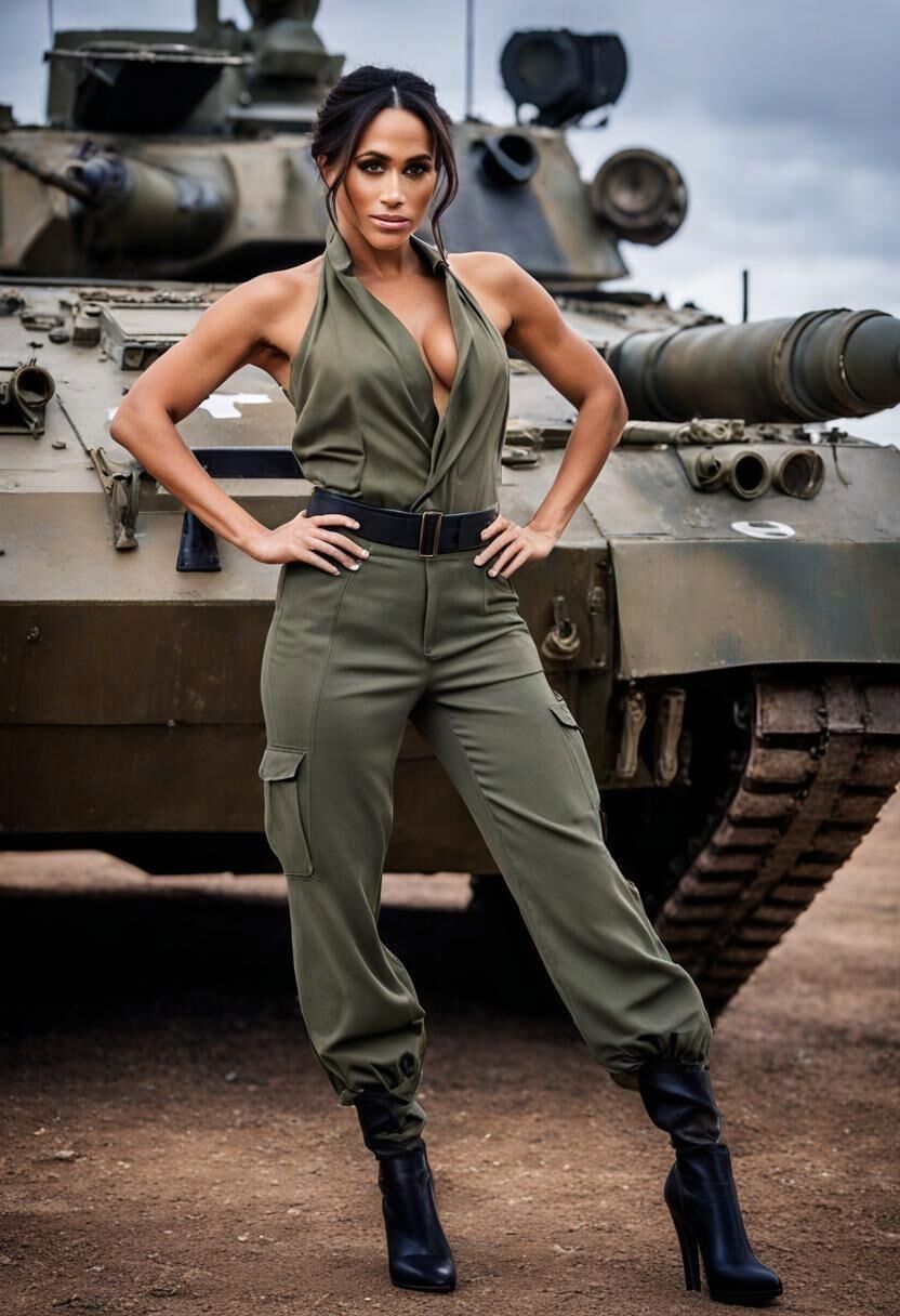 Meghan Markle - Chica sexy del ejército