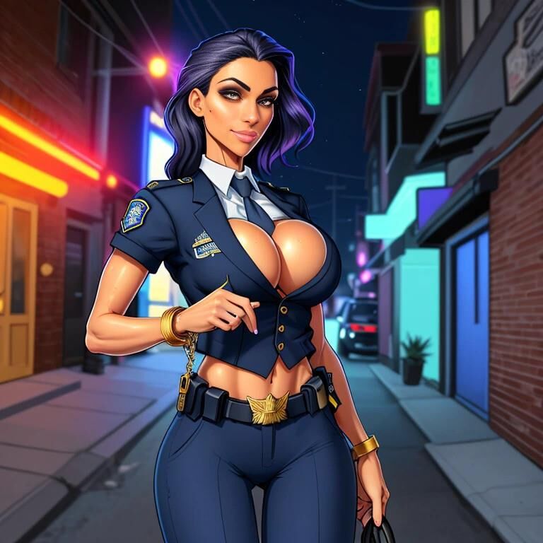 AI Generated - ACAB - All Cops Are Bimbos