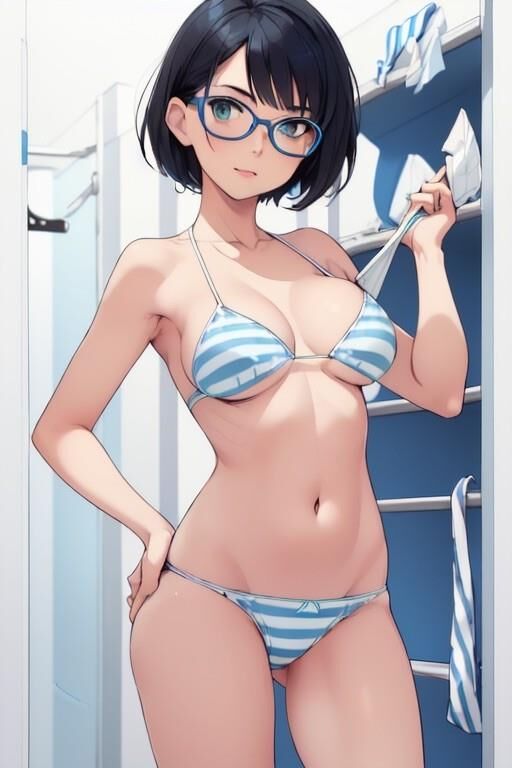 (AI Generated Hentai) Another sexy beach day with Kinkiyo!