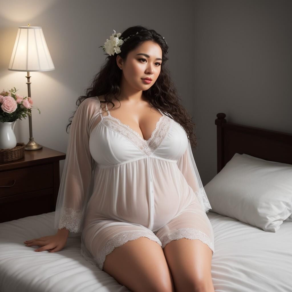 AI - Femmes en chemise de nuit avec du café