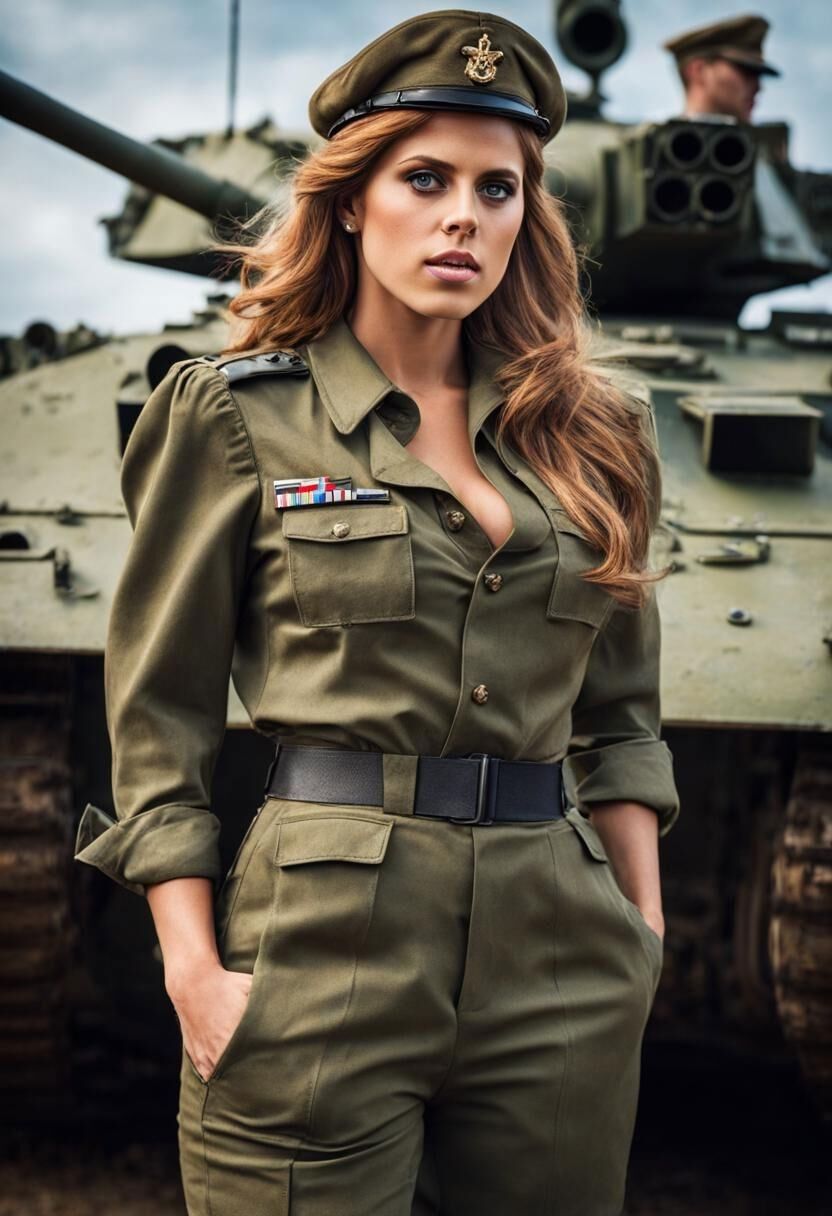 Prinzessin Beatrice – Sexy Army Girl