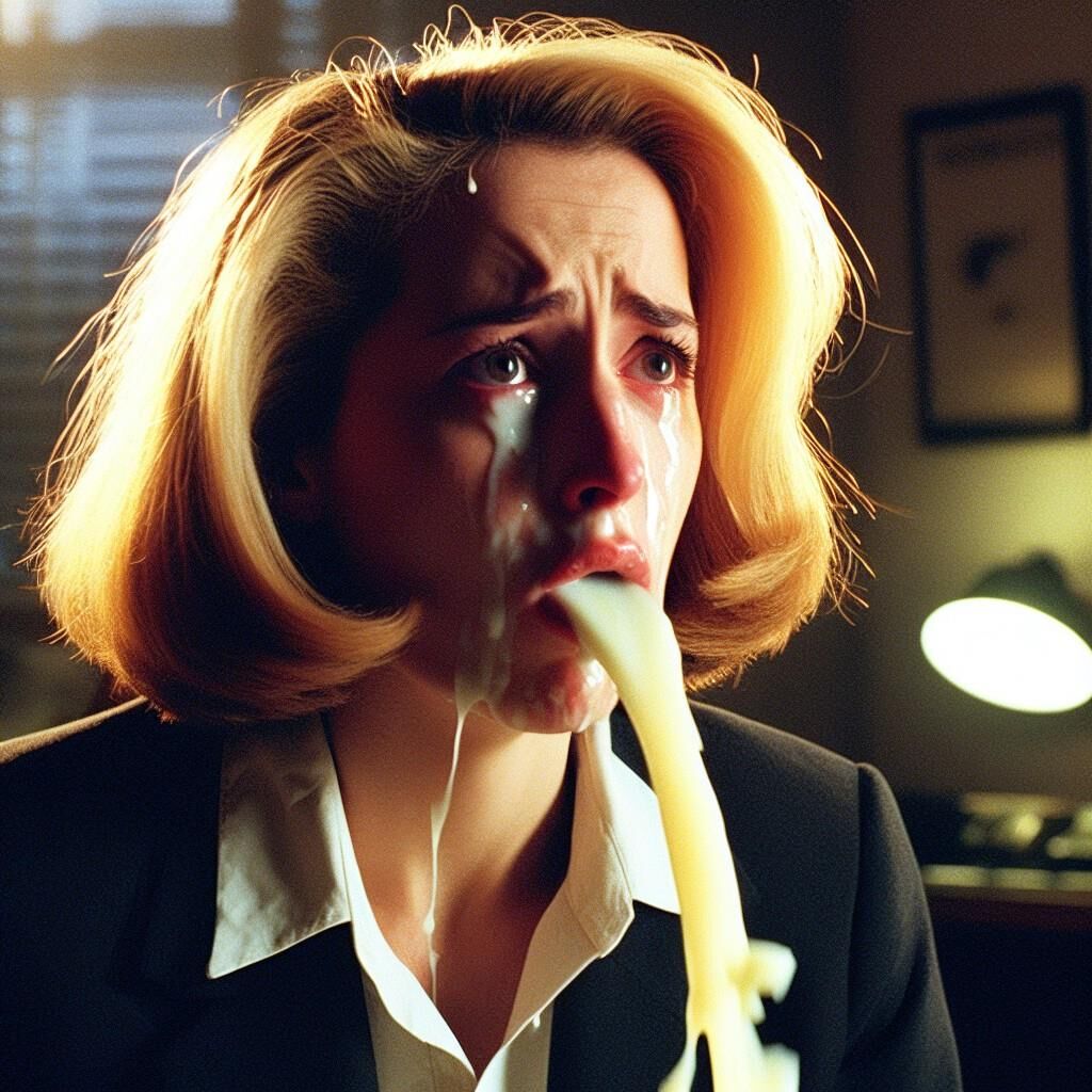 Gillian Anderson - não é meu trabalho