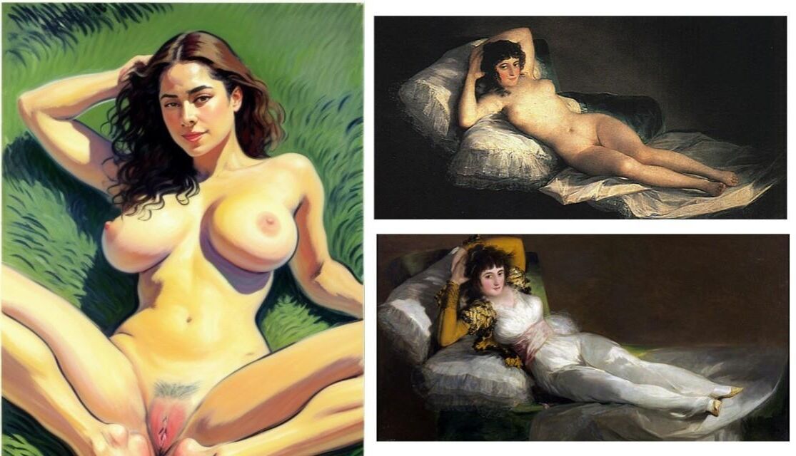 AI remasters classic nude pictures