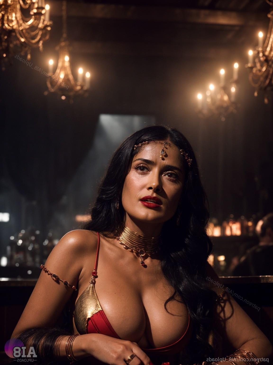 AI Salma Hayek #Santanico Pandemonium