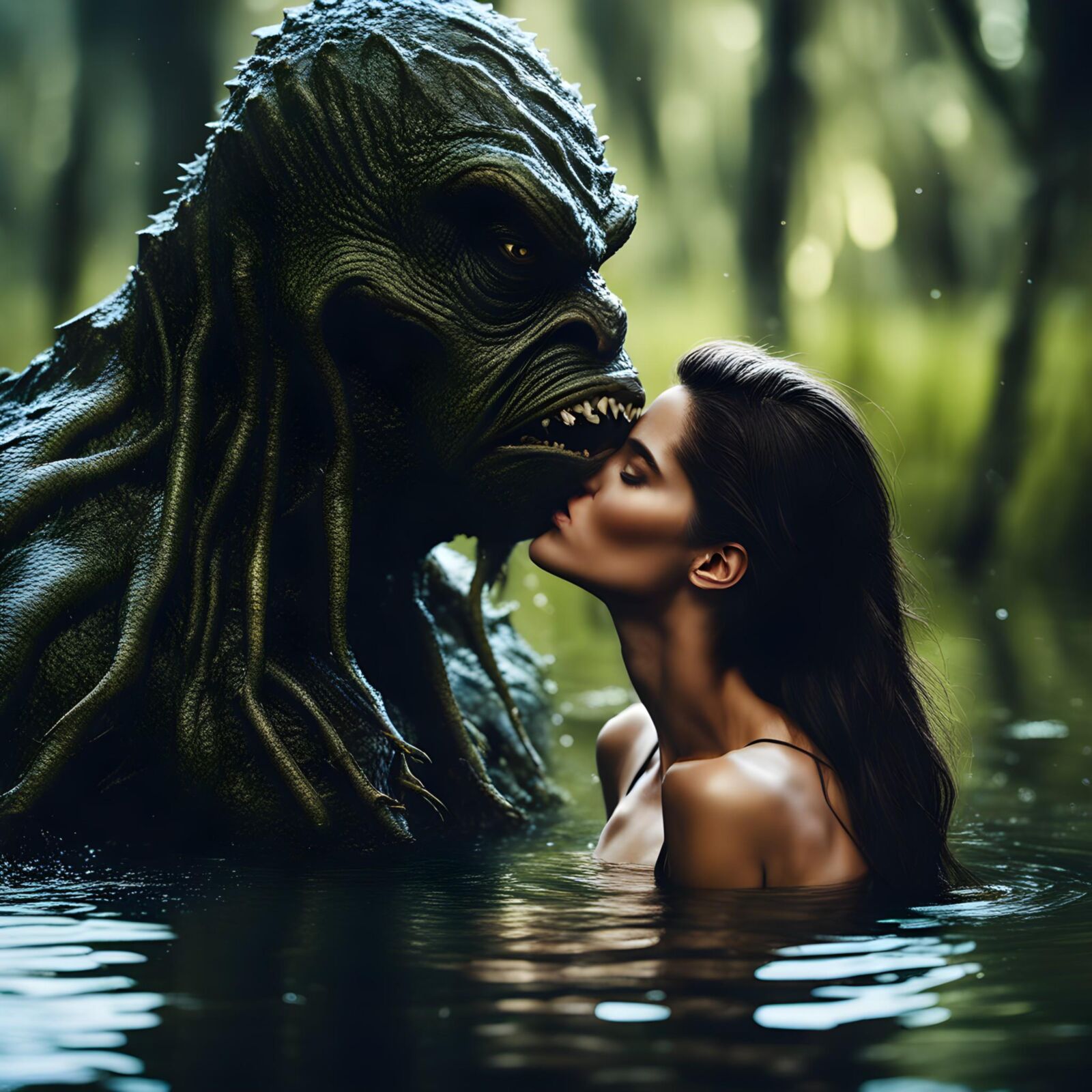 Swamp Lust 4 - A prostituta de um monstro