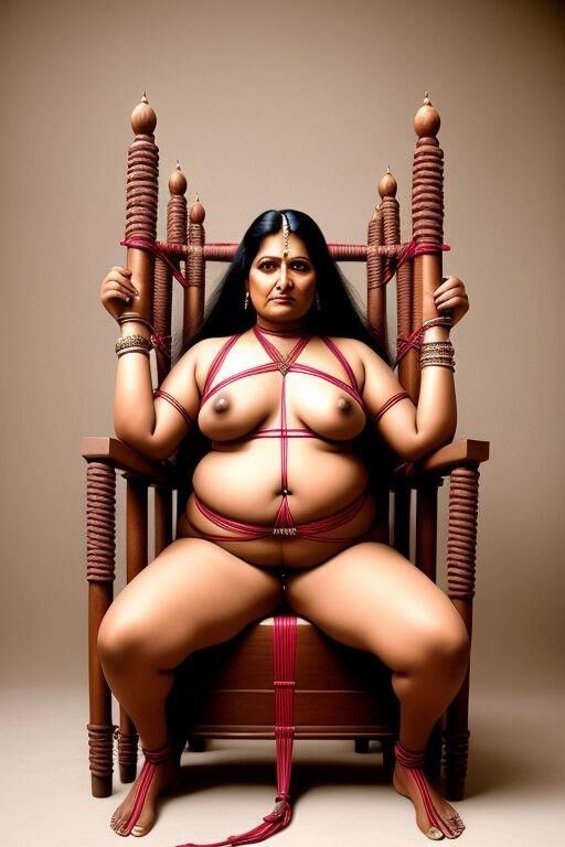 Indische Mutter/Frau-Bondage 2