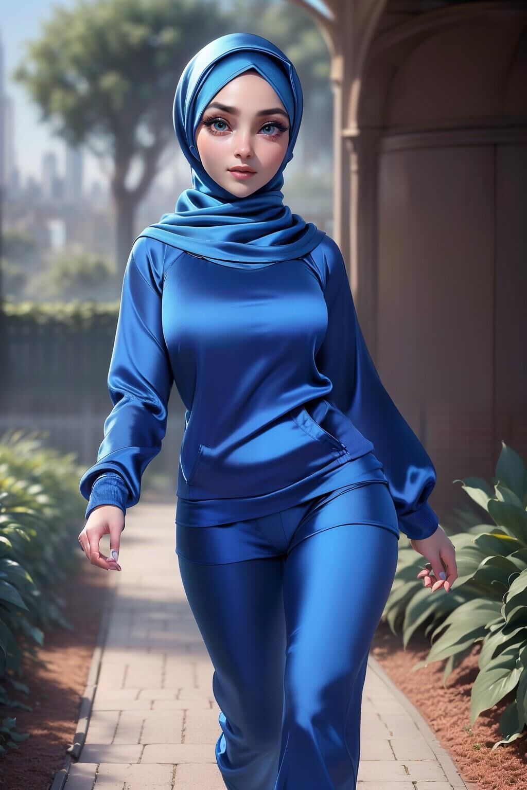 Sexy Hijab KI