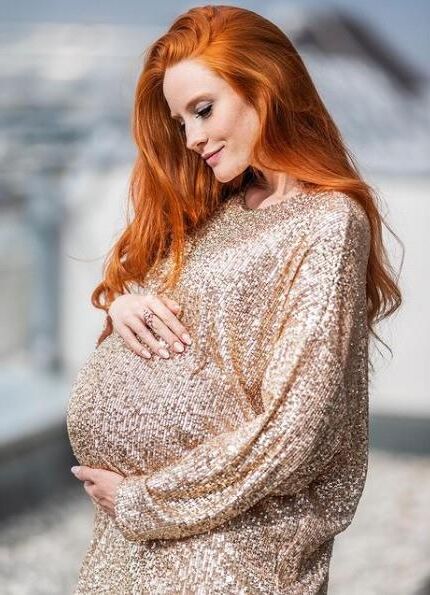 Barbara Meier pregnant