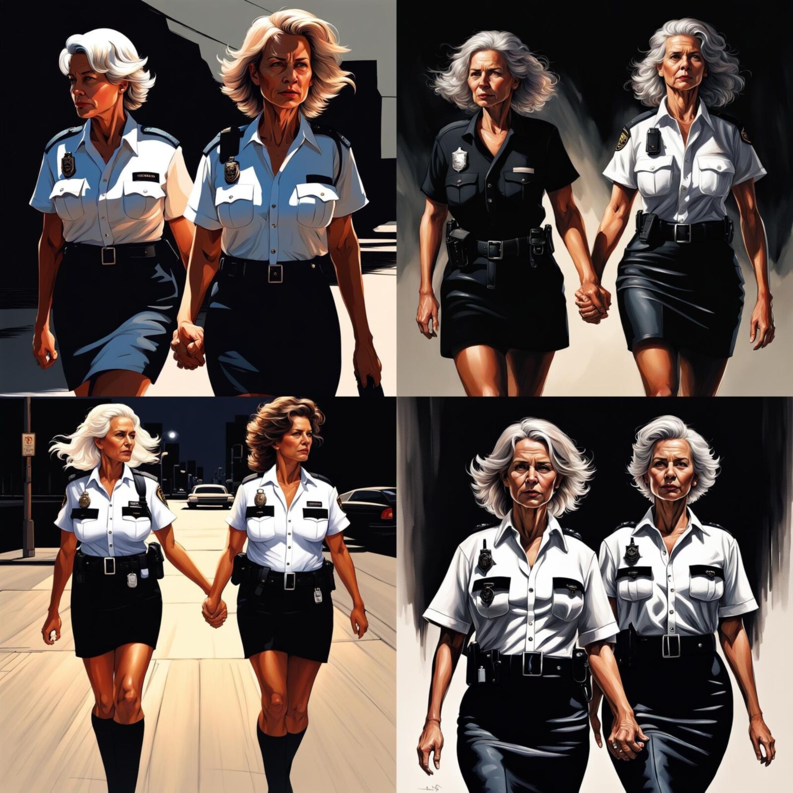 Policewomen Downtown ... 'Women Police' and 'Uniform Branch' 4