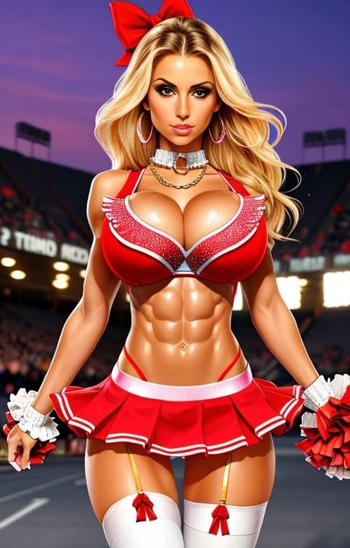 AI Generated - Cheerleader