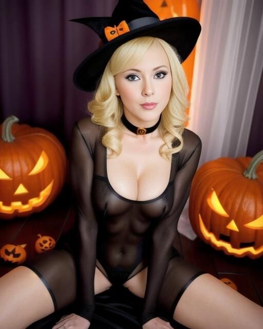 AI Generated 442: Halloween party