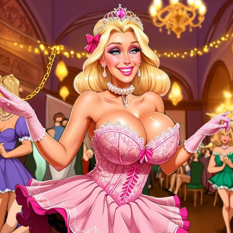 AI generada - Barbie Bimbo Princesa
