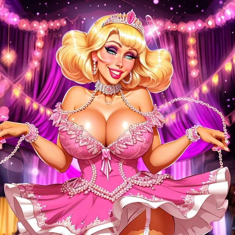 AI generada - Barbie Bimbo Princesa