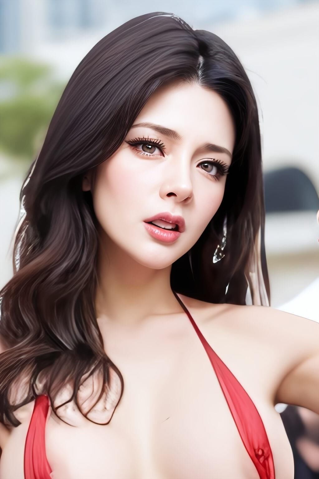AI 生成の「Slingshot Exposure 2」（街中）