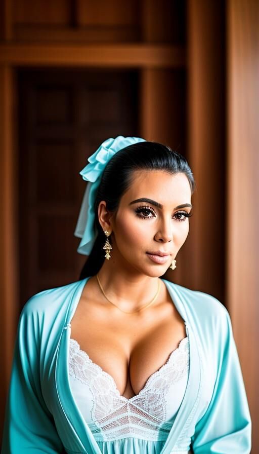 Kim Kardashian dans le rôle de Miss AI