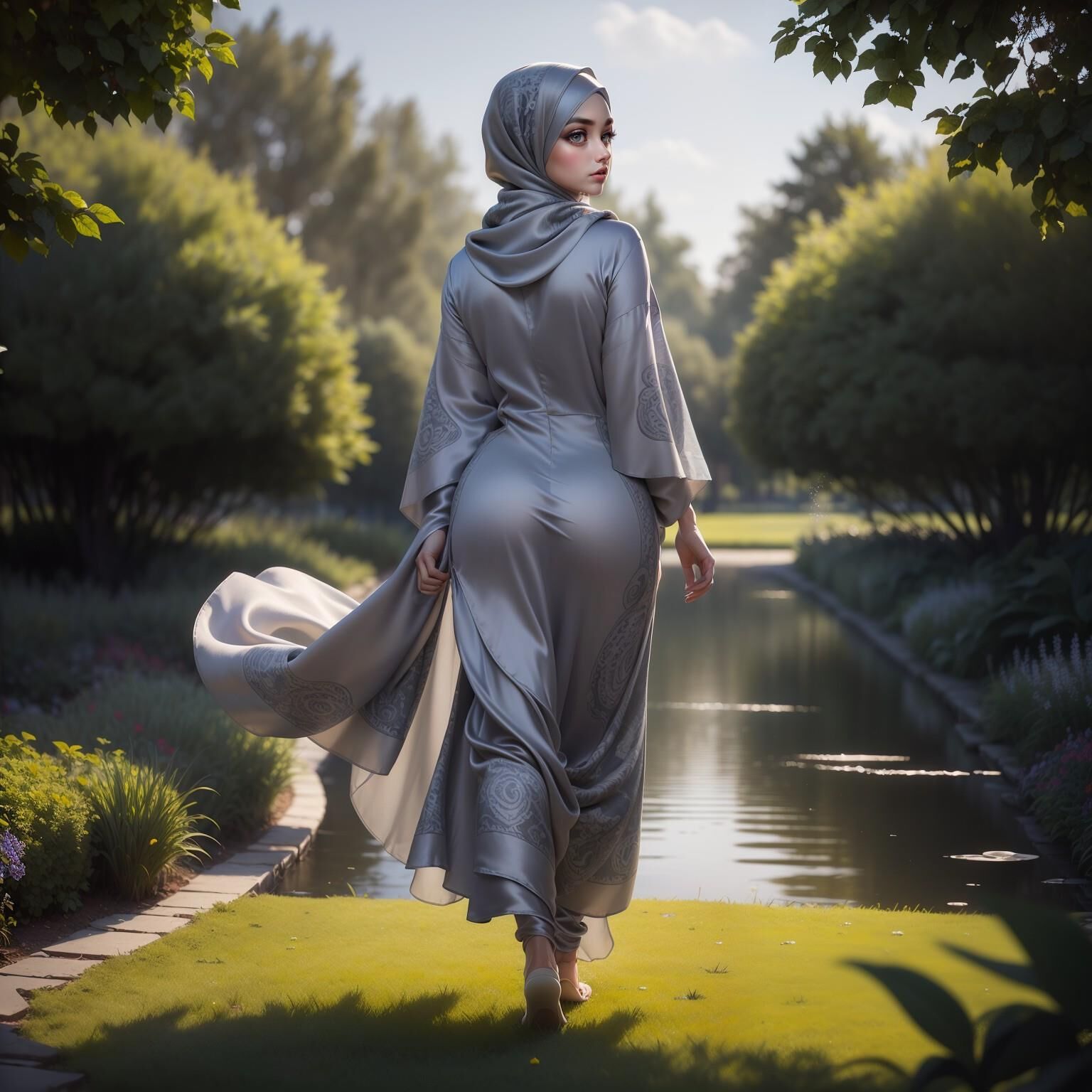 Sexy Hijab AI