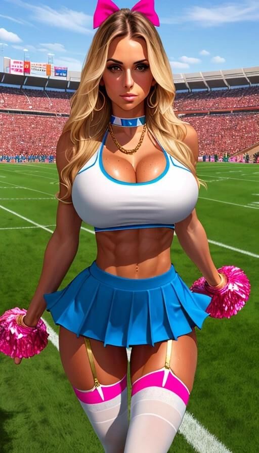 AI Generated - Cheerleader