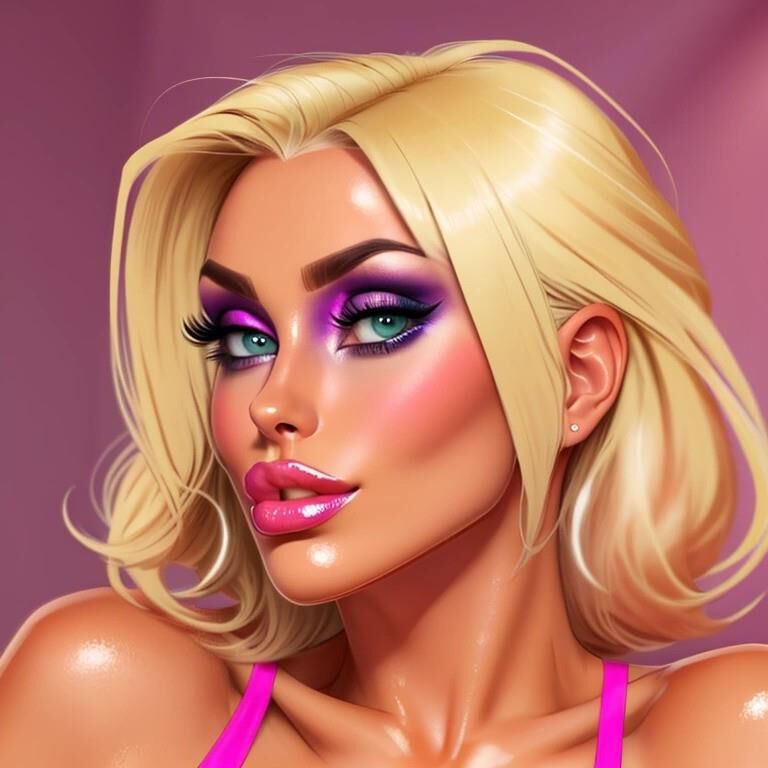AI generada - Barbie Bimbo Princesa