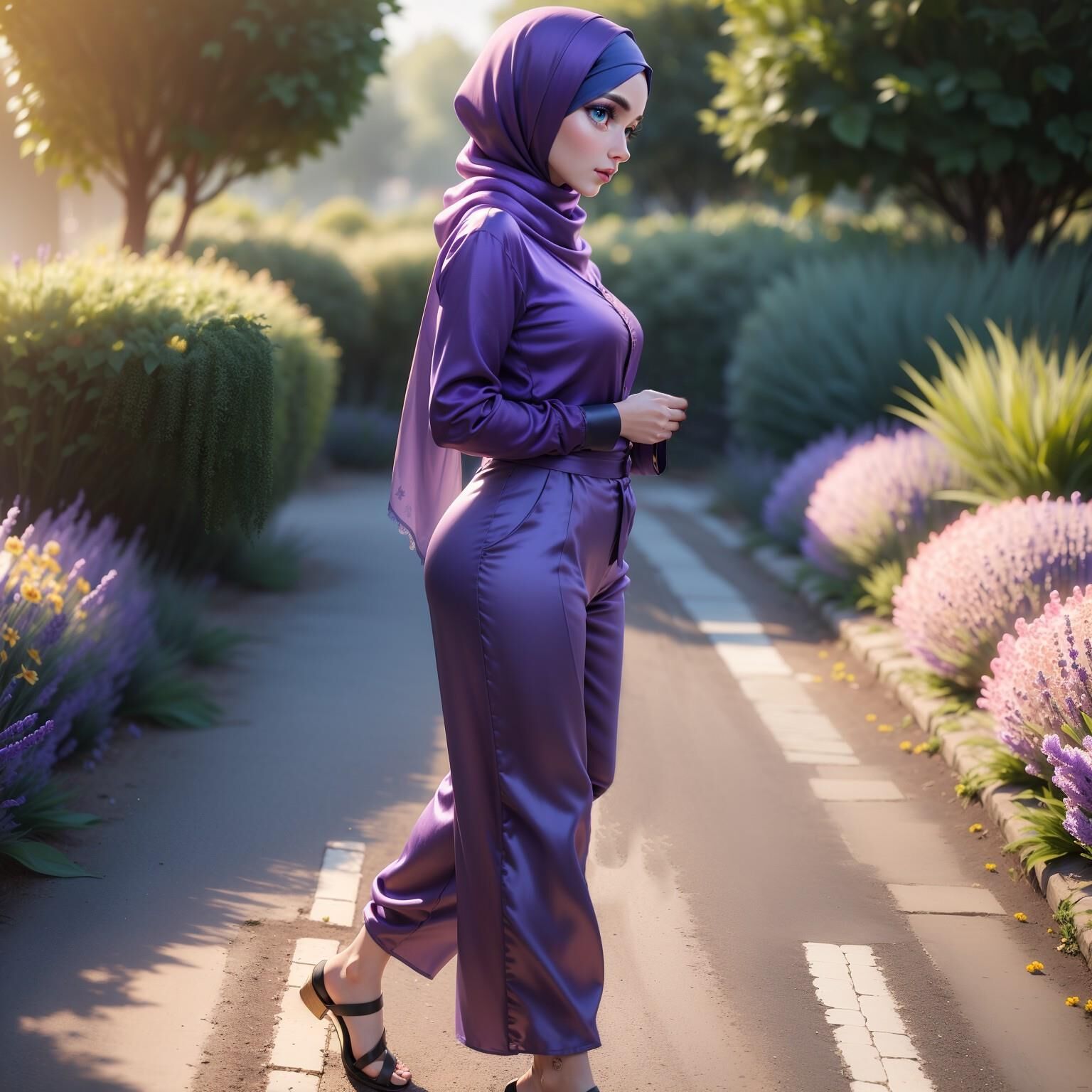 Sexy Hijab AI