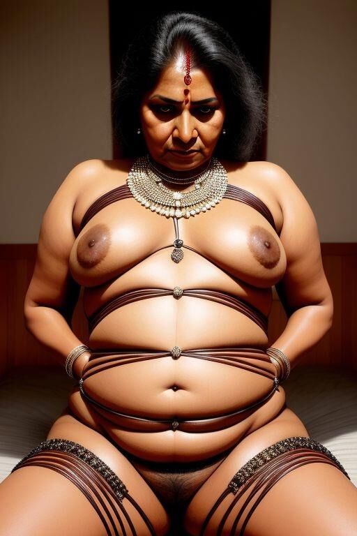 Indische Mutter/Frau-Bondage 2