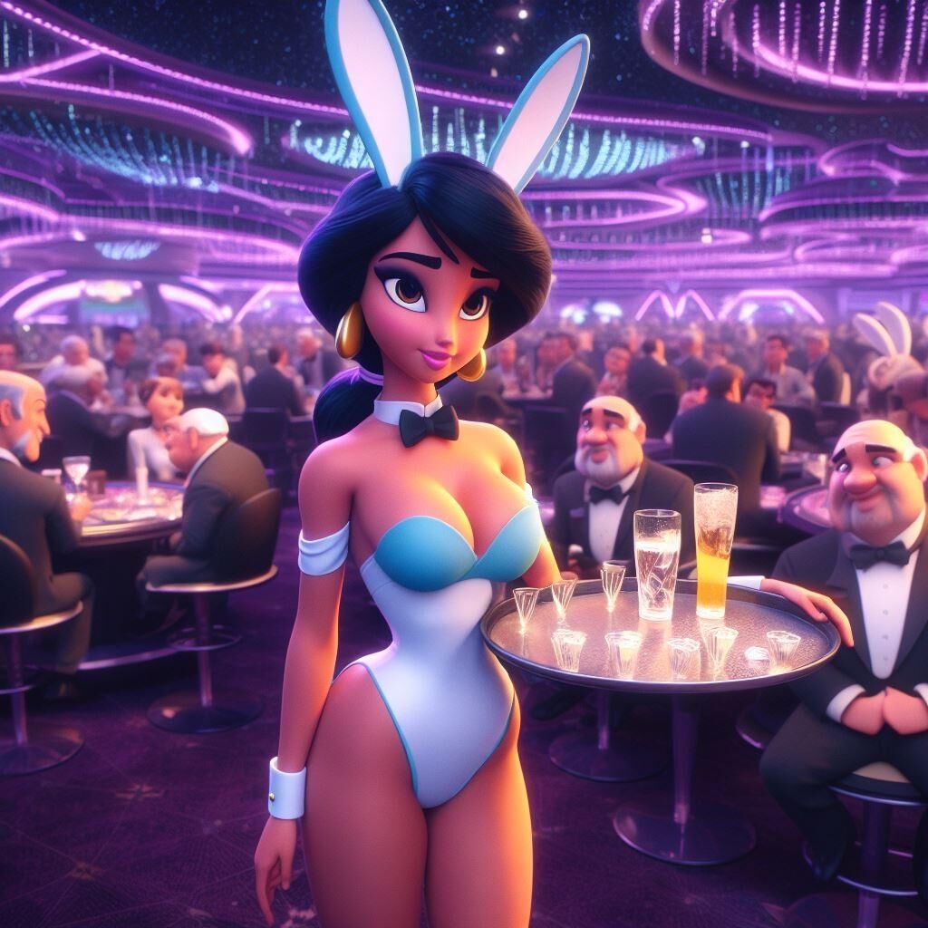 Disney Strip Club - Ahsoka, Elsa, Princesa Jasmine