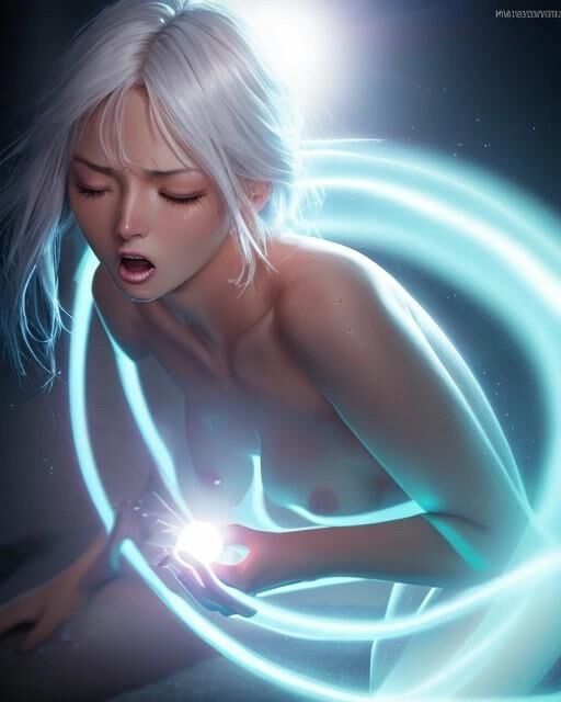 Spectral powers pleasure young women