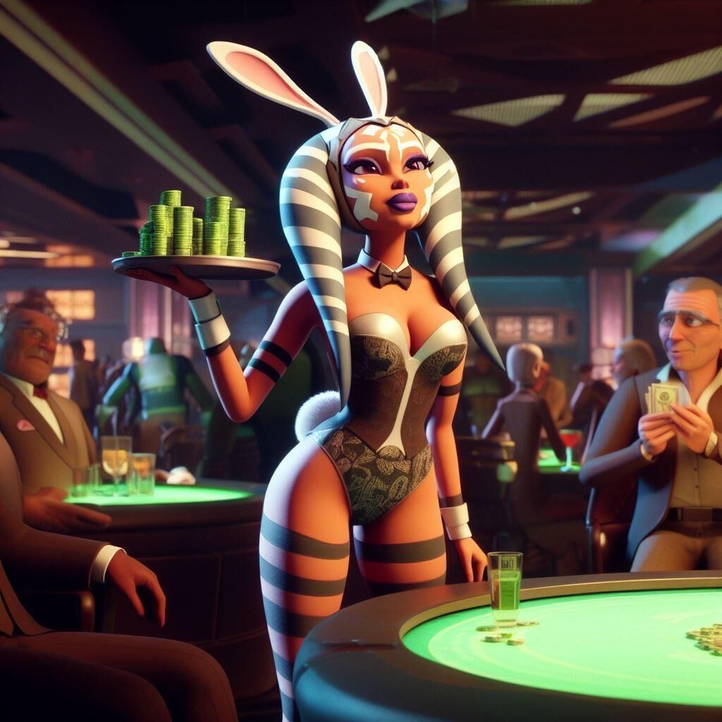 Disney Strip Club - Ahsoka, Elsa, Princesa Jasmine