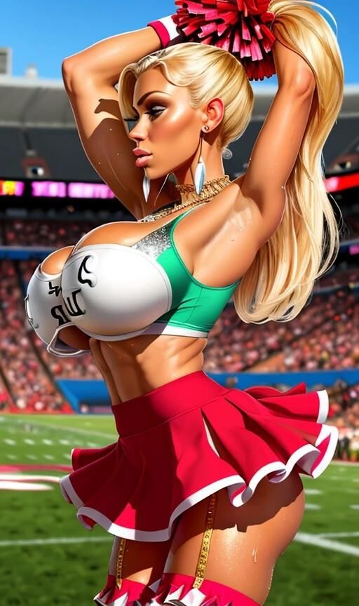 AI Generated - Cheerleader