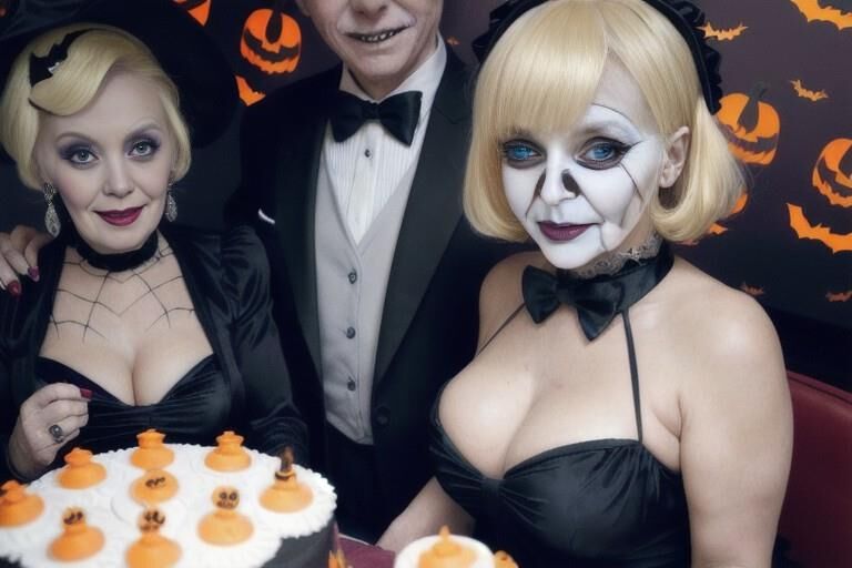 AI généré 429 : Halloween mature