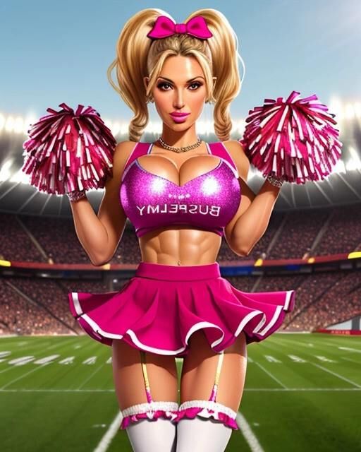 AI Generated - Cheerleader