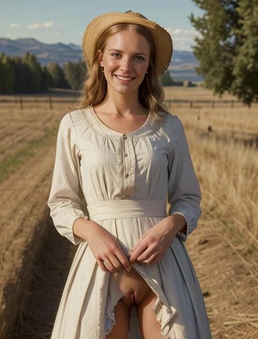 American farm girls and settlers ca 1850 02