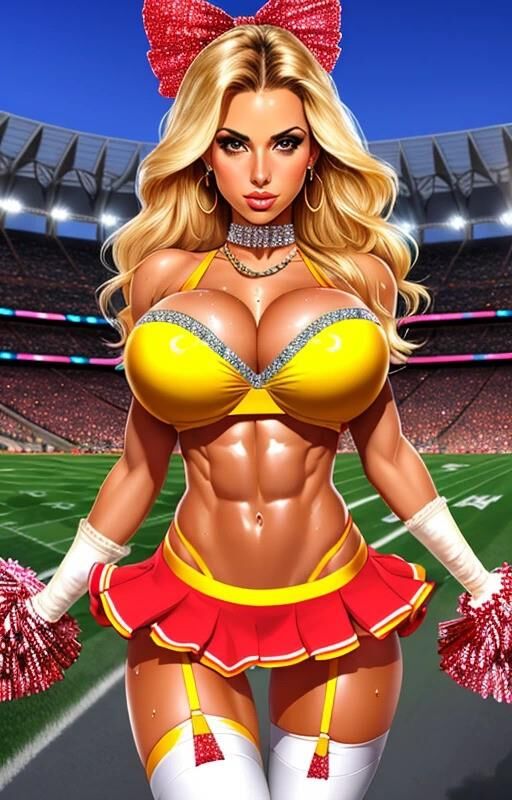 AI Generated - Cheerleader