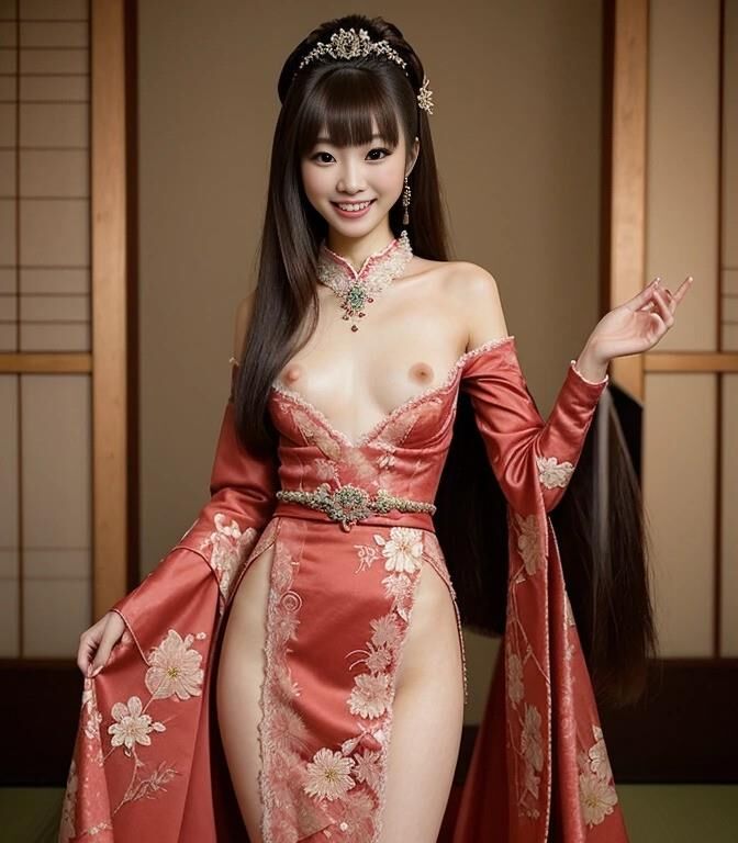 Beautiful japanese princess