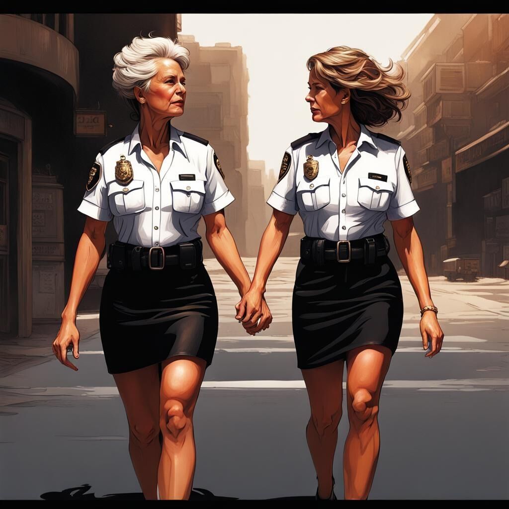 Policewomen Downtown ... 'Women Police' and 'Uniform Branch' 4