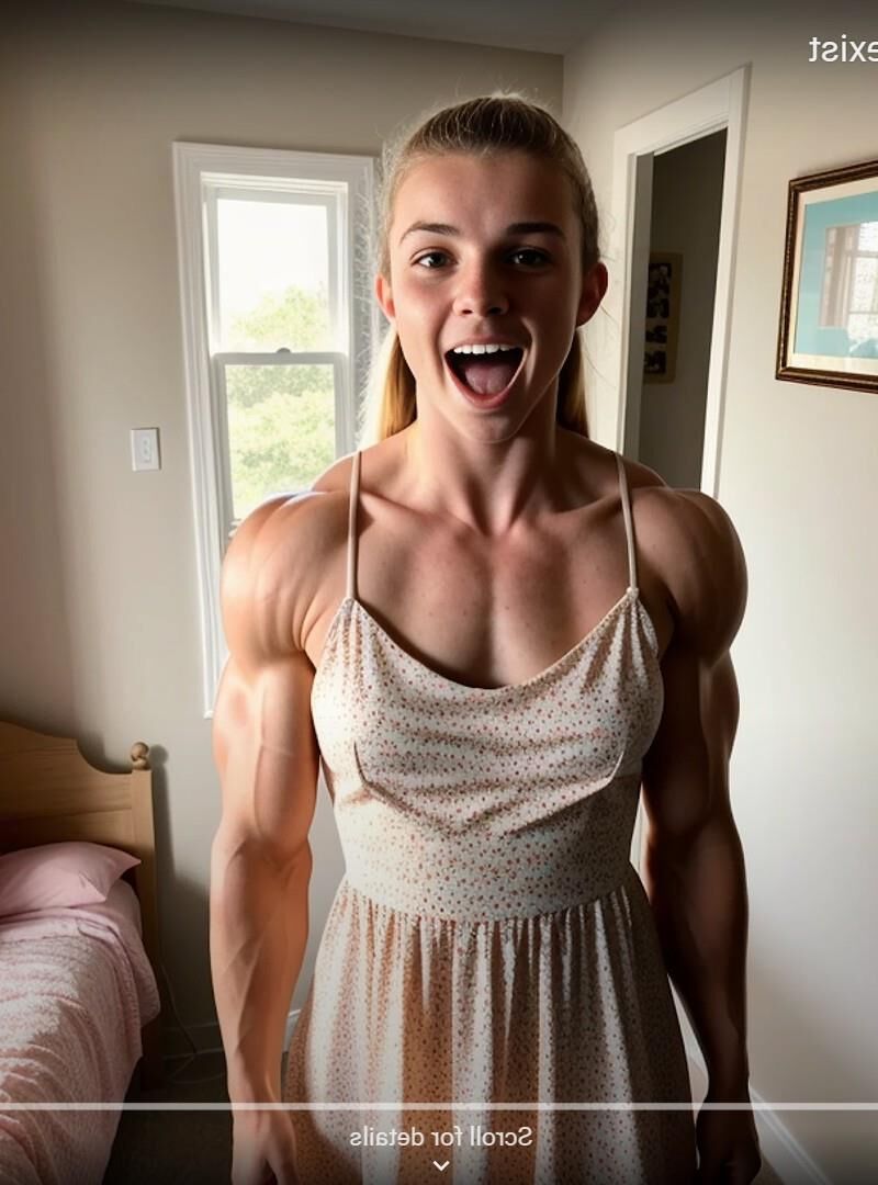 AI muscle women - Real hot, but not real. In case I missed any