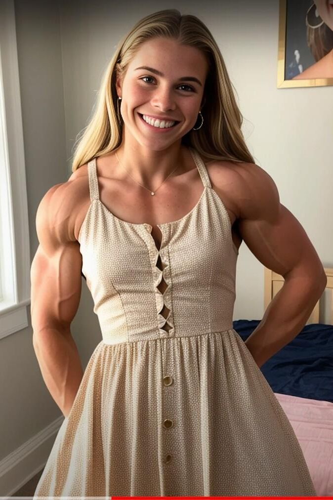 AI muscle women - These chicks aren't real