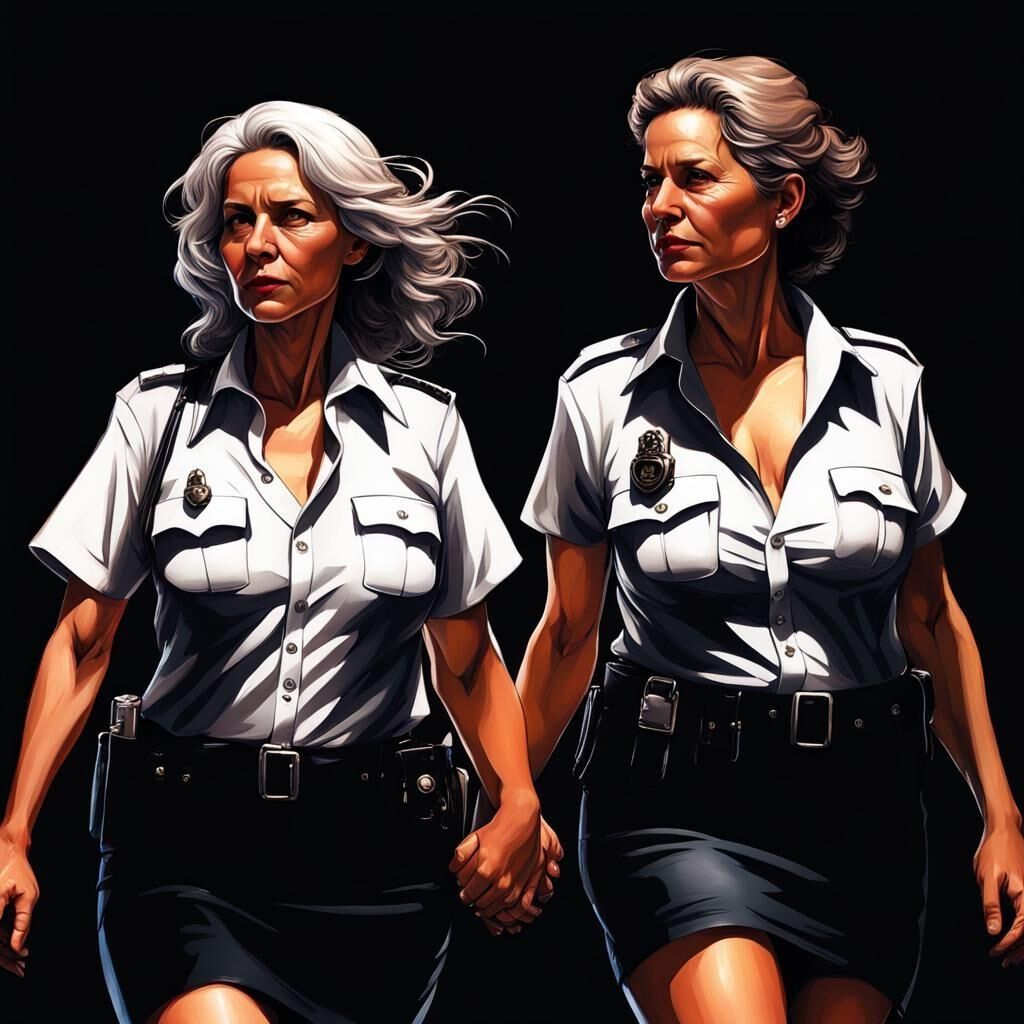 Policewomen Downtown ... 'Women Police' and 'Uniform Branch' 4