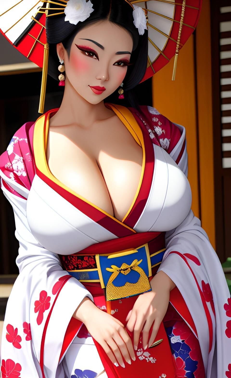 AI Big Boobs Geishas