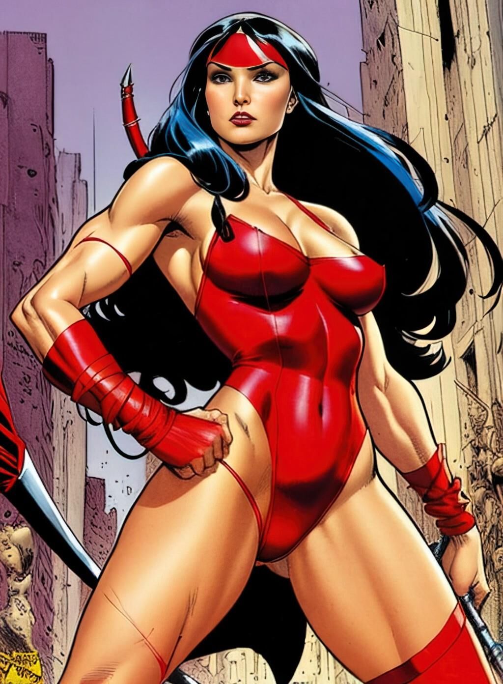 Sexy female superheroes