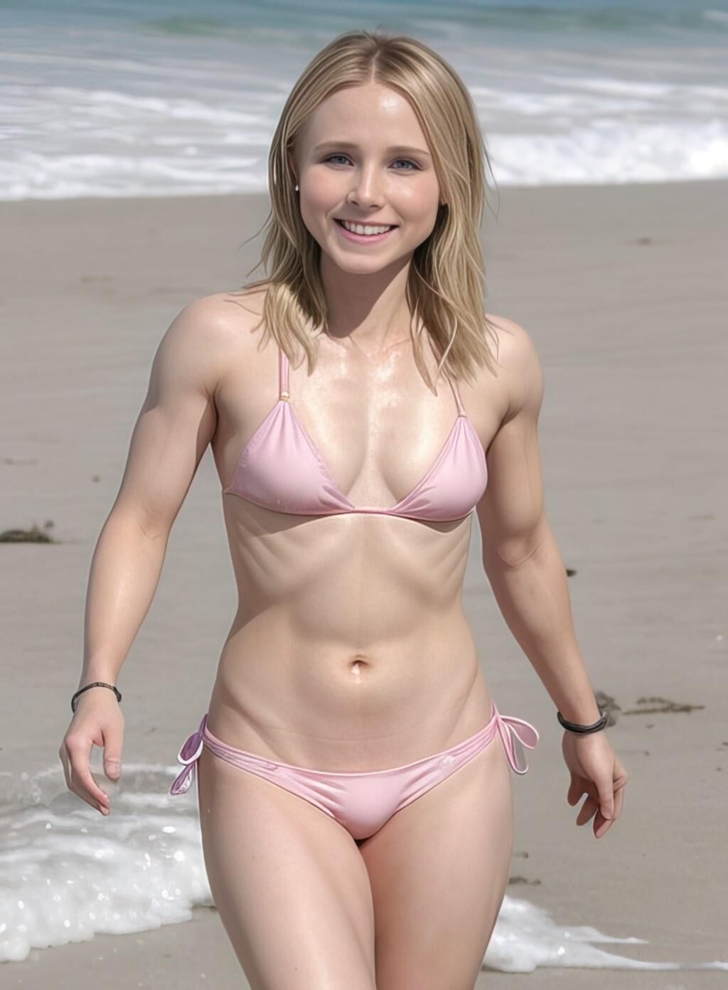 Kristen Bell nude in my imagination... ai generated fantasy art.