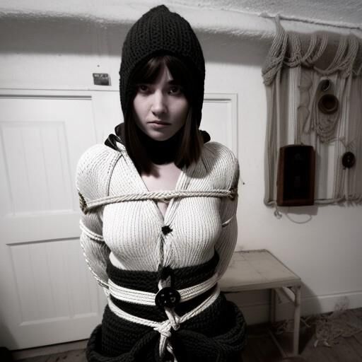 Sweater Bondage AI Generated 03